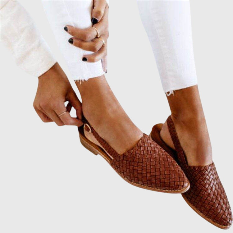 Mocassins Orthopédiques Pour Femmes À Enfiler avec Soutien Trois Arches Soulagement de la Douleur Correction de Posture – Selene