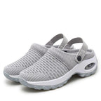 Chaussures de Marche Femme Coussin d'Air Semelle Épaisse Slip-On Confort Quotidien - Hiverline