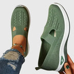 Chaussures de Marche Femme Slip-On Légères Semelle Coussinée Casual Quotidien - Hiverline