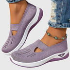 Chaussures de Marche Femme Slip-On Légères Semelle Coussinée Casual Quotidien - Hiverline