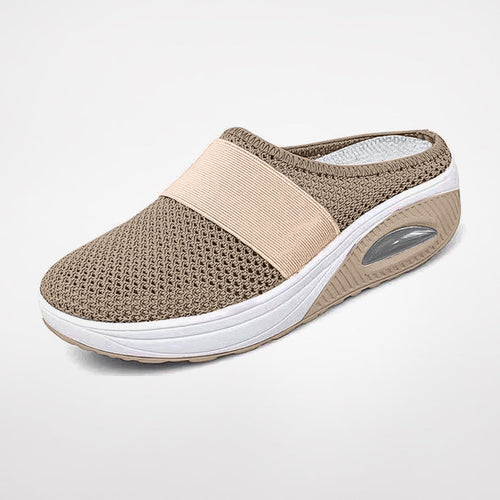 Chaussures Mules Femme à Enfiler Semelle à Air Respirantes Marche Décontractée - Hiverline