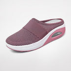 Chaussures Mules Femme à Enfiler Semelle à Air Respirantes Marche Décontractée - Hiverline