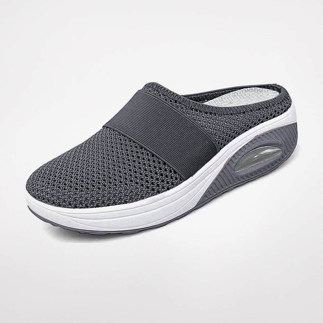 Chaussures Mules Femme à Enfiler Semelle à Air Respirantes Marche Décontractée - Hiverline