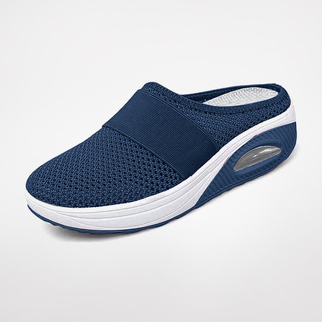 Chaussures Mules Femme à Enfiler Semelle à Air Respirantes Marche Décontractée - Hiverline