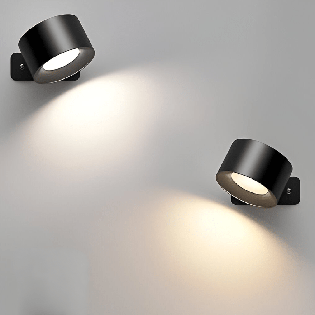Kabellose 360° Magnetische Wandlampe | Elegantes Innendesign