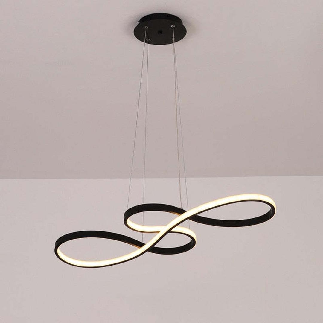 Suspended LED Lamp with Musical Notes | Contemporary Design