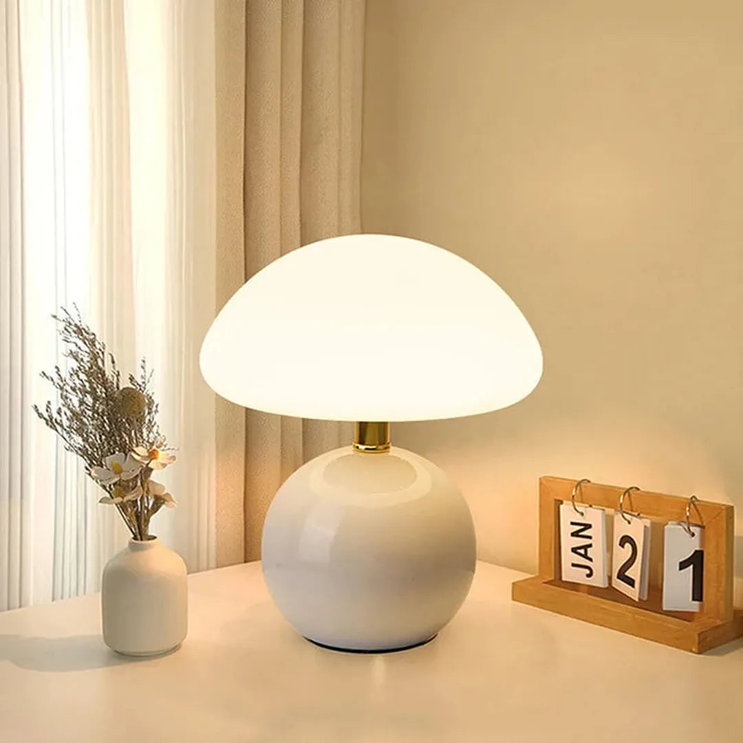 Lampe Champignon au Design Bauhaus