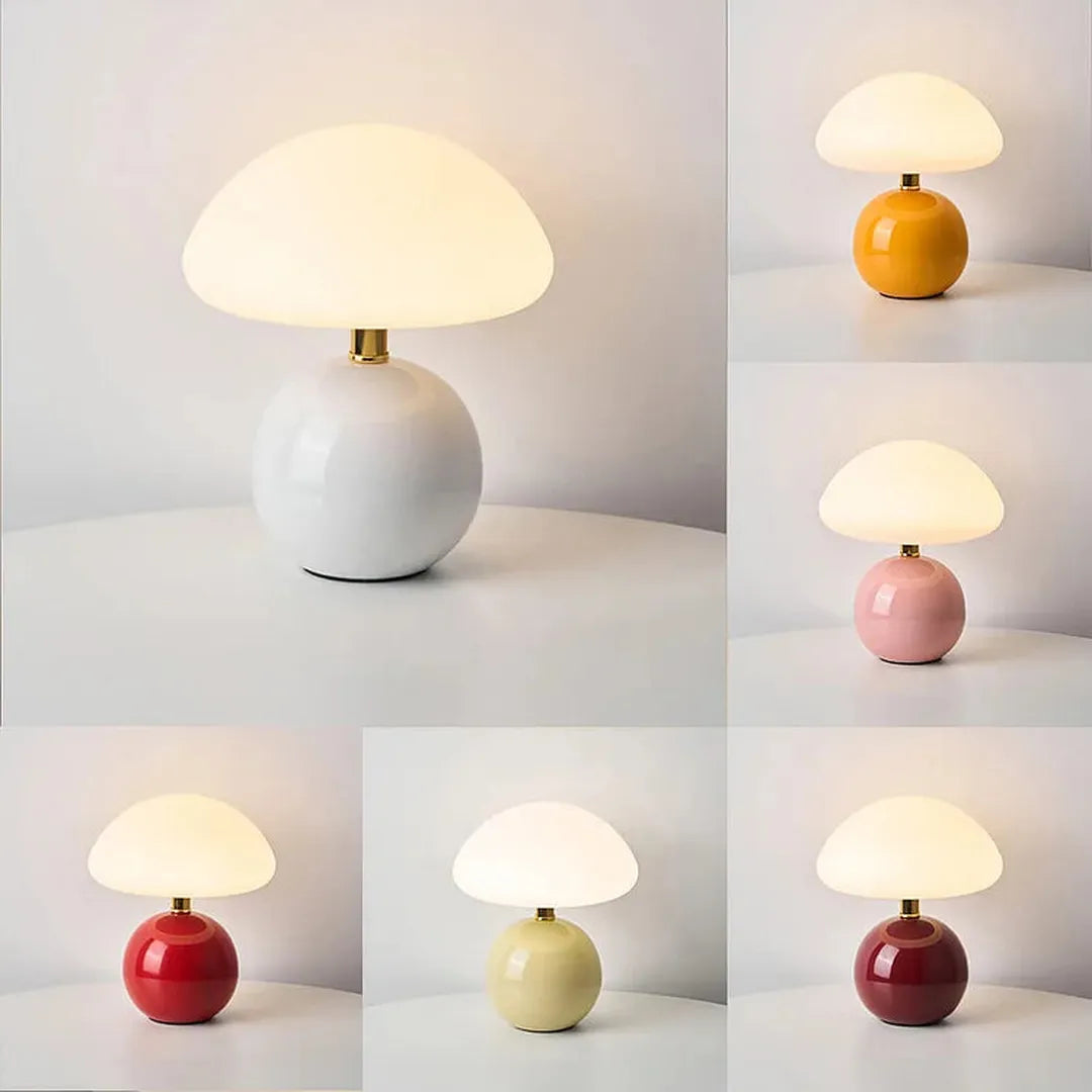 Lampe Champignon au Design Bauhaus