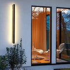 Contemporary Wall Light with Motion Detector