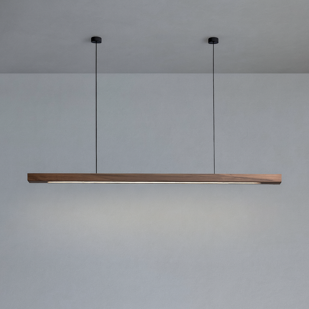 Suspension en Bois pour Cuisine | Style Moderne