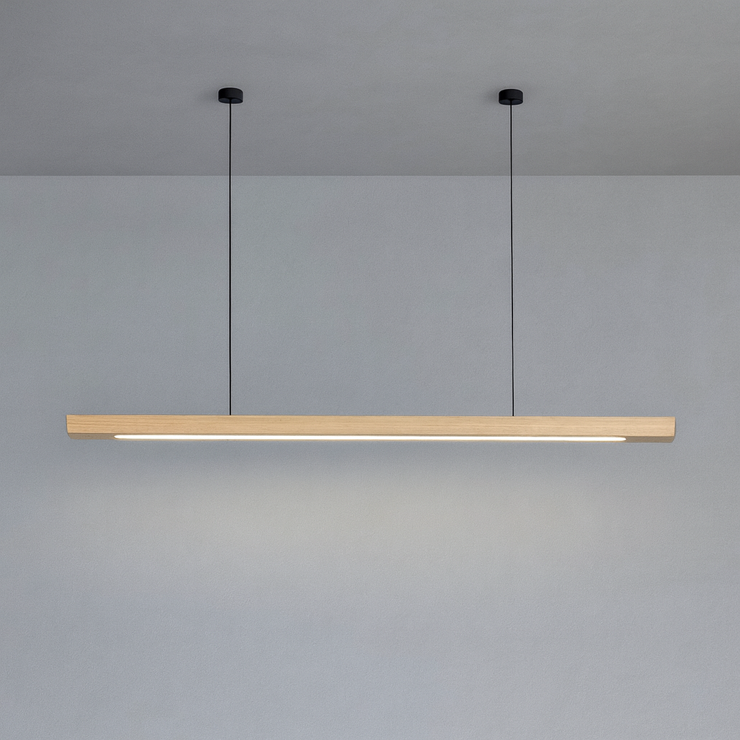 Suspension en Bois pour Cuisine | Style Moderne