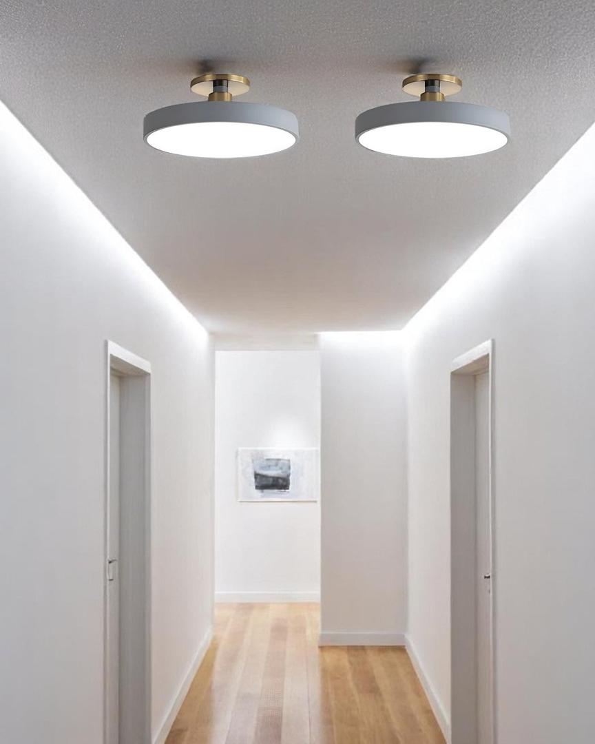 Plafonnier Semi-Encastré au Design Moderne