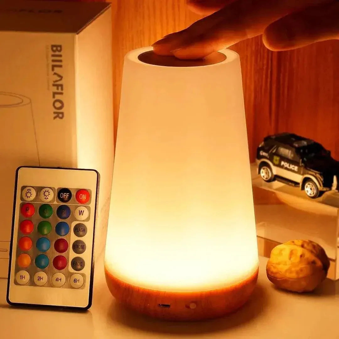 Lampe Ambiance Rechargeable | Éclairage LED à Contrôle Tactile