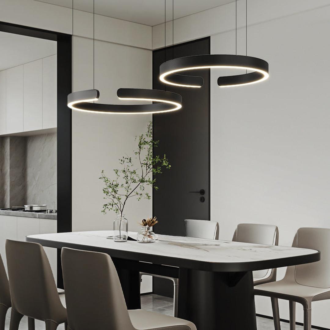 Suspension Luminaire en Anneau | Style Contemporain