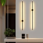 Elegante Lineare LED-Wandlampe