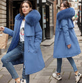 Manteau d'Hiver Femme Imperméable Capuche Fourrure Parka Longue Chaud - Hiverline