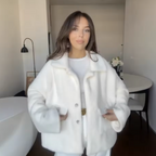 Manteau Femme Oversize en Laine Douce Coupe Cocon Hiver - Hiverline