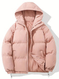 Manteau Matelassé à Capuche Femme Veste d'Hiver Chaude Oversize Zippée - Hiverline