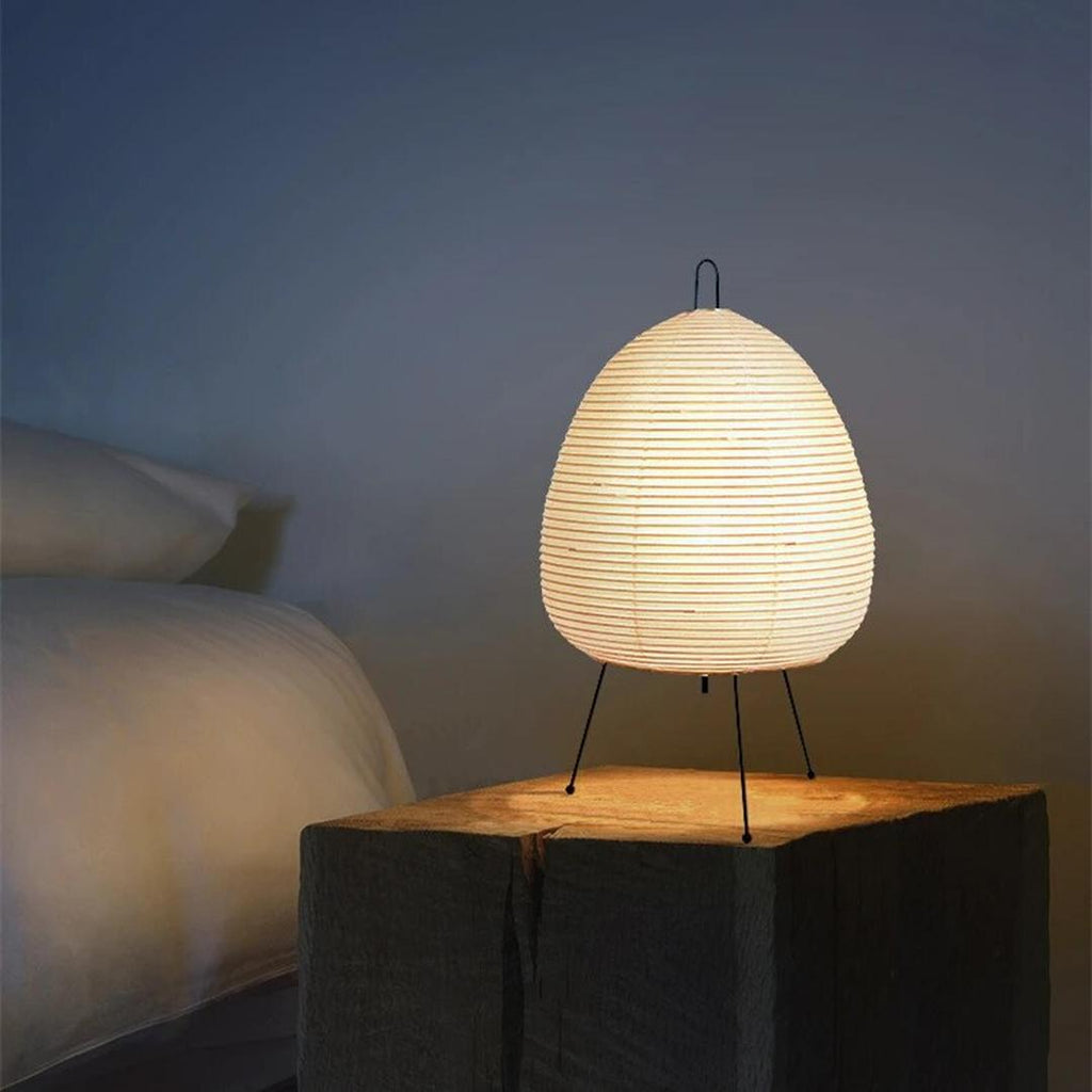 Lampe en Papier de Riz Japonais | Design Tripode