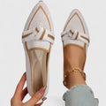 Mocassins Femme Bout Pointu Slip-On Confort – Semelle Rembourrée Casual Bureau - Hiverline