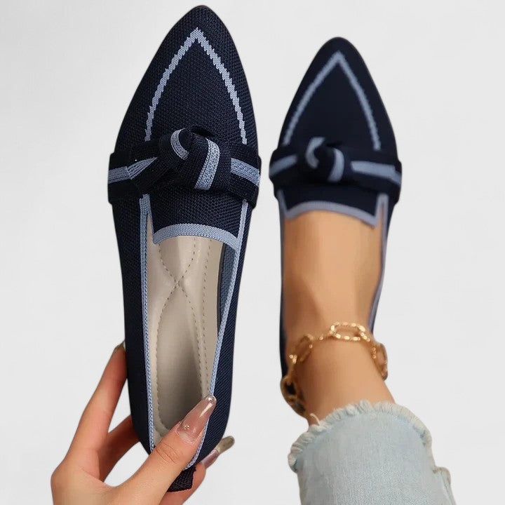 Mocassins Femme Bout Pointu Slip-On Confort – Semelle Rembourrée Casual Bureau - Hiverline
