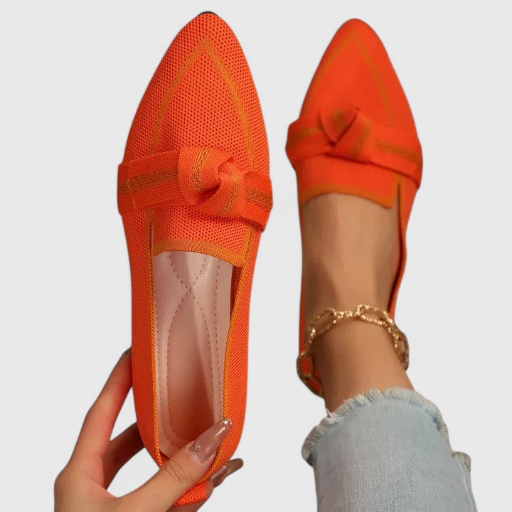Mocassins Femme Bout Pointu Slip-On Confort – Semelle Rembourrée Casual Bureau - Hiverline