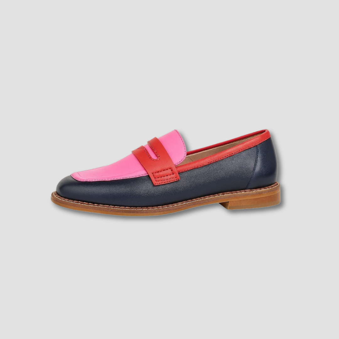 Mocassins Femme Slip-On Bout Rond Semelle Plate Casual Quotidien Vacances - Hiverline
