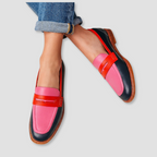 Mocassins Femme Slip-On Bout Rond Semelle Plate Casual Quotidien Vacances - Hiverline