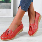 Mocassins Femme Slip-On Confort Semelle Souple Casual Bureau Quotidien - Hiverline