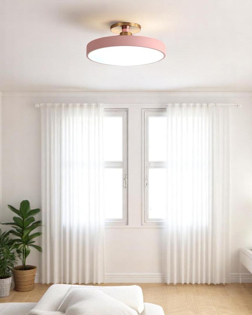 Plafonnier Semi-Encastré au Design Moderne