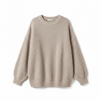 Pull Femme Oversize Grosse Maille Pullover Décontracté Casual Hiver - Hiverline
