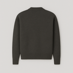 Pull Femme Oversized Logo Cœur Tricot Encolure Ronde Streetwear Casual - Hiverline