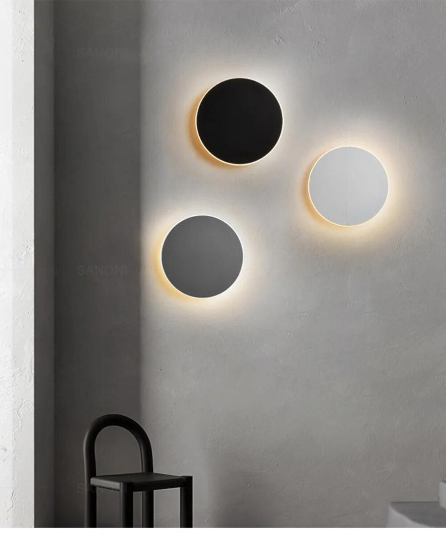 Applique Murale LED Ronde Chic | Design Intérieur Contemporain