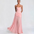 Robe Longue Femme Bustier Sans Bretelles Fente Latérale Soirée Mariage Gala Cocktail Bal de Promo - Hiverline
