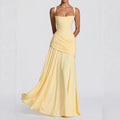Robe Longue Femme Bustier Sans Bretelles Fente Latérale Soirée Mariage Gala Cocktail Bal de Promo - Hiverline