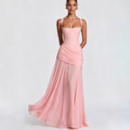 Robe Longue Femme Bustier Sans Bretelles Fente Latérale Soirée Mariage Gala Cocktail Bal de Promo - Hiverline