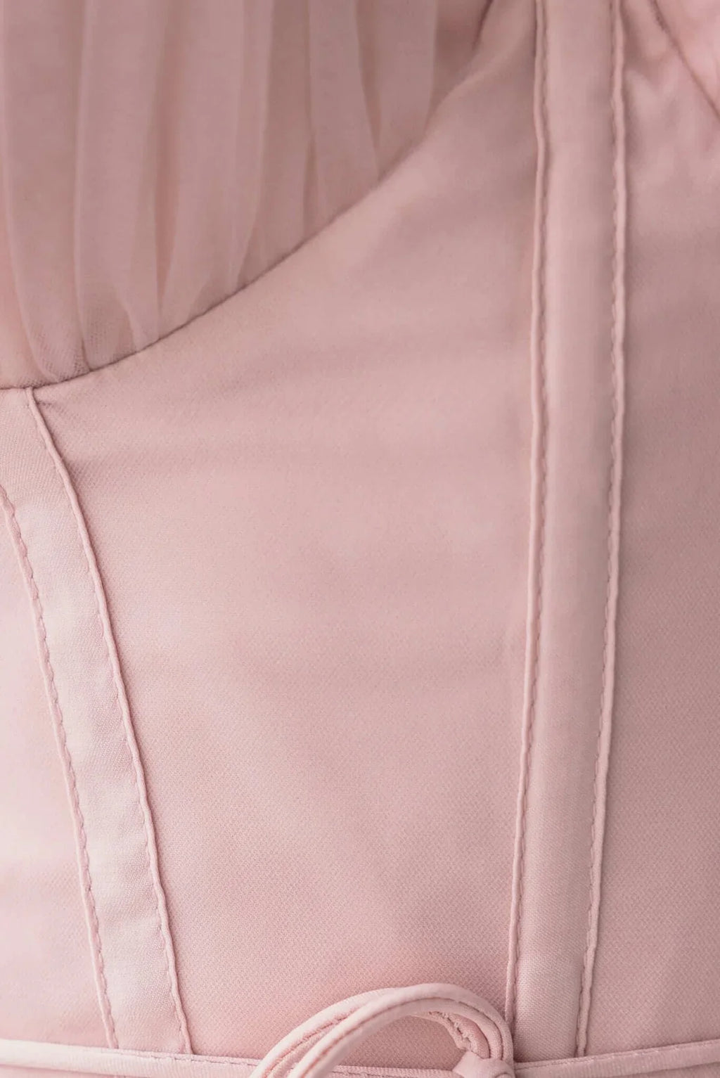 Robe Midi Corset Femme à Jupe en Tulle & Bretelles Spaghetti | Mariage Invitée Été - Hiverline