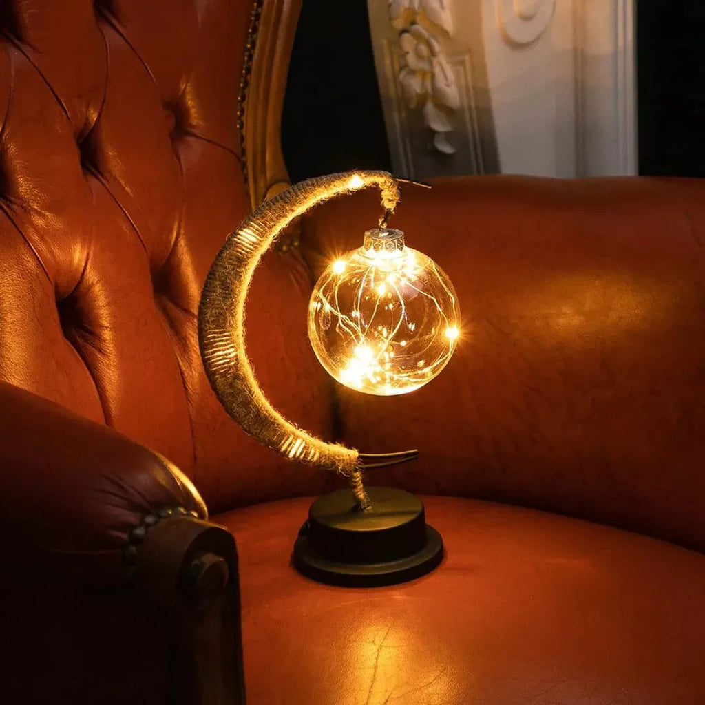 Lampe Lunaire Rétro | Décorations Élégantes