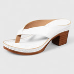 Sandales Compensées Femme Slip-On Lanière Croisée Bout Ouvert Casual Été - Hiverline