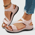 Sandales Femme Scratch Confort Compensées Légères Casual Été - Hiverline