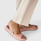 Sandales Femme Semelle Rembourrée Confort Bride Arrière Casual Été - Hiverline
