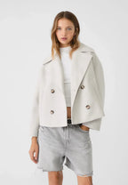 Veste Courte Femme à Double Boutonnage Avec Col à Revers - Heidi
