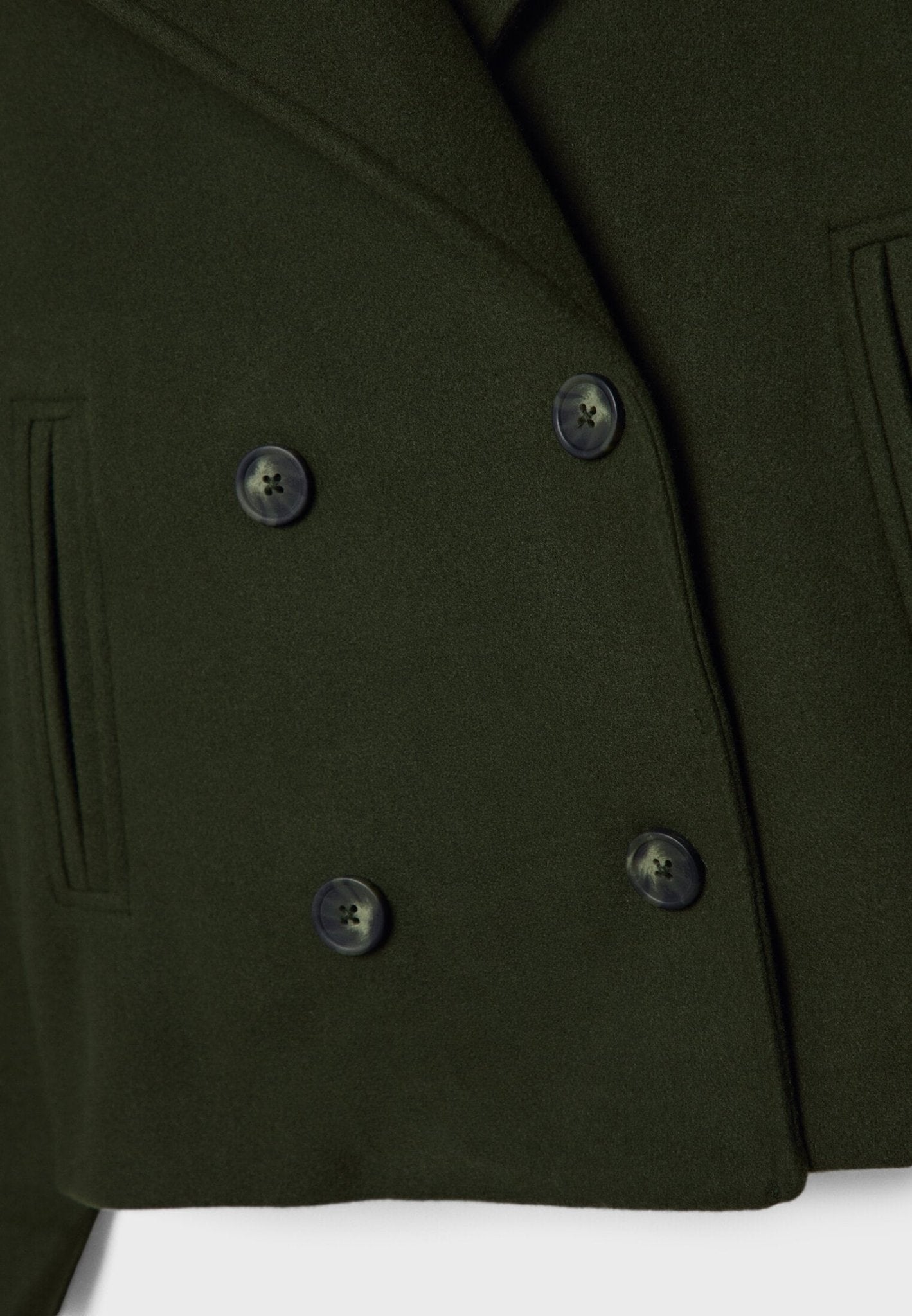 Veste Courte Femme à Double Boutonnage Avec Col à Revers - Heidi