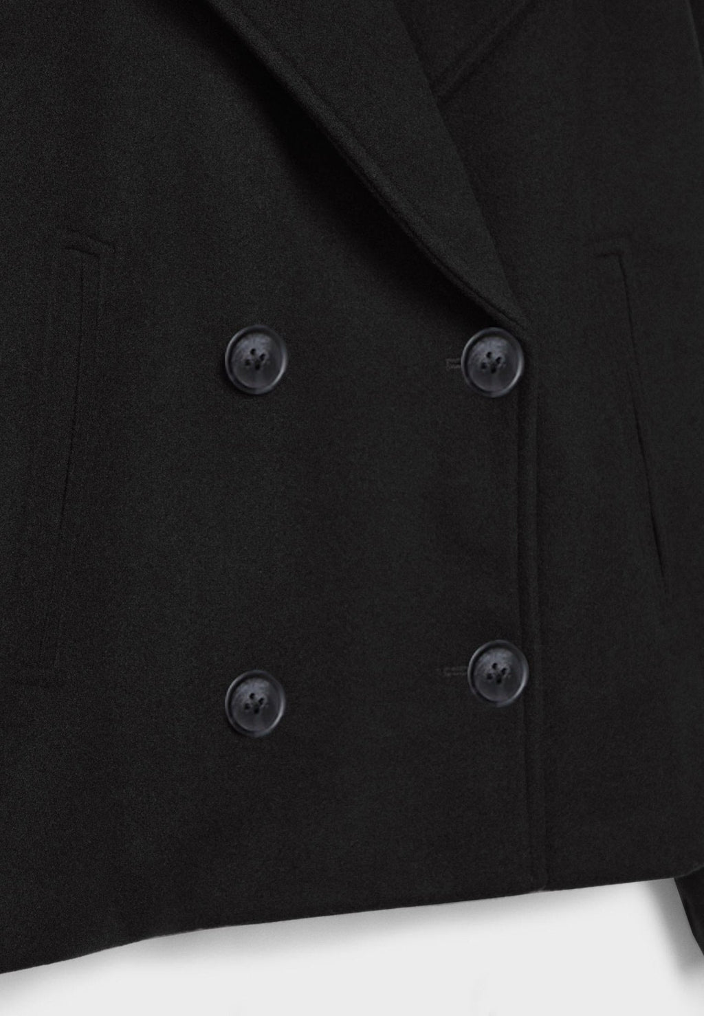 Veste Courte Femme à Double Boutonnage Avec Col à Revers - Heidi