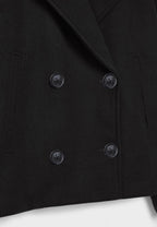 Veste Courte Femme à Double Boutonnage Avec Col à Revers - Heidi