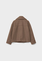 Veste Courte Femme à Double Boutonnage Avec Col à Revers - Heidi