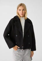 Veste Courte Femme à Double Boutonnage Avec Col à Revers - Heidi