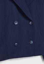 Veste Courte Femme à Double Boutonnage Avec Col à Revers - Heidi