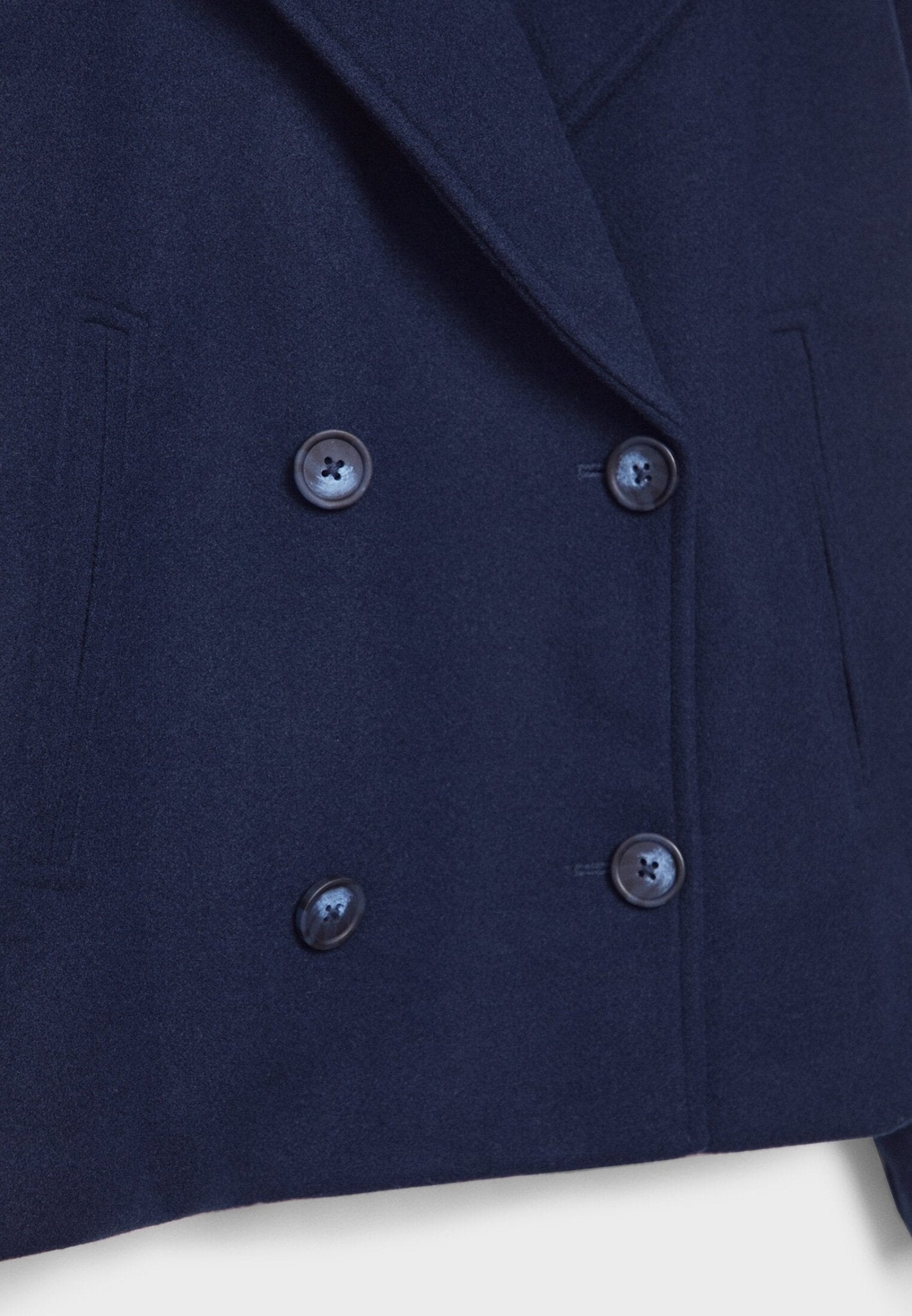 Veste Courte Femme à Double Boutonnage Avec Col à Revers - Heidi