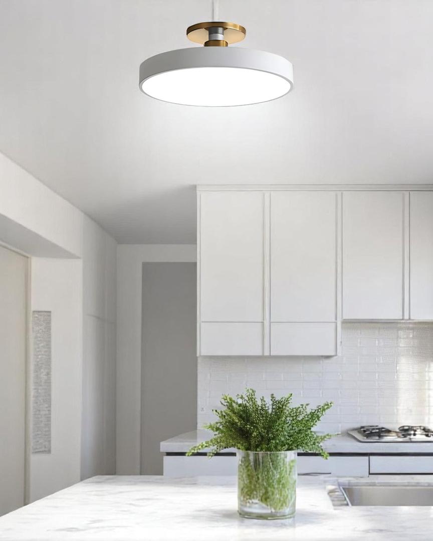 Plafonnier Semi-Encastré au Design Moderne